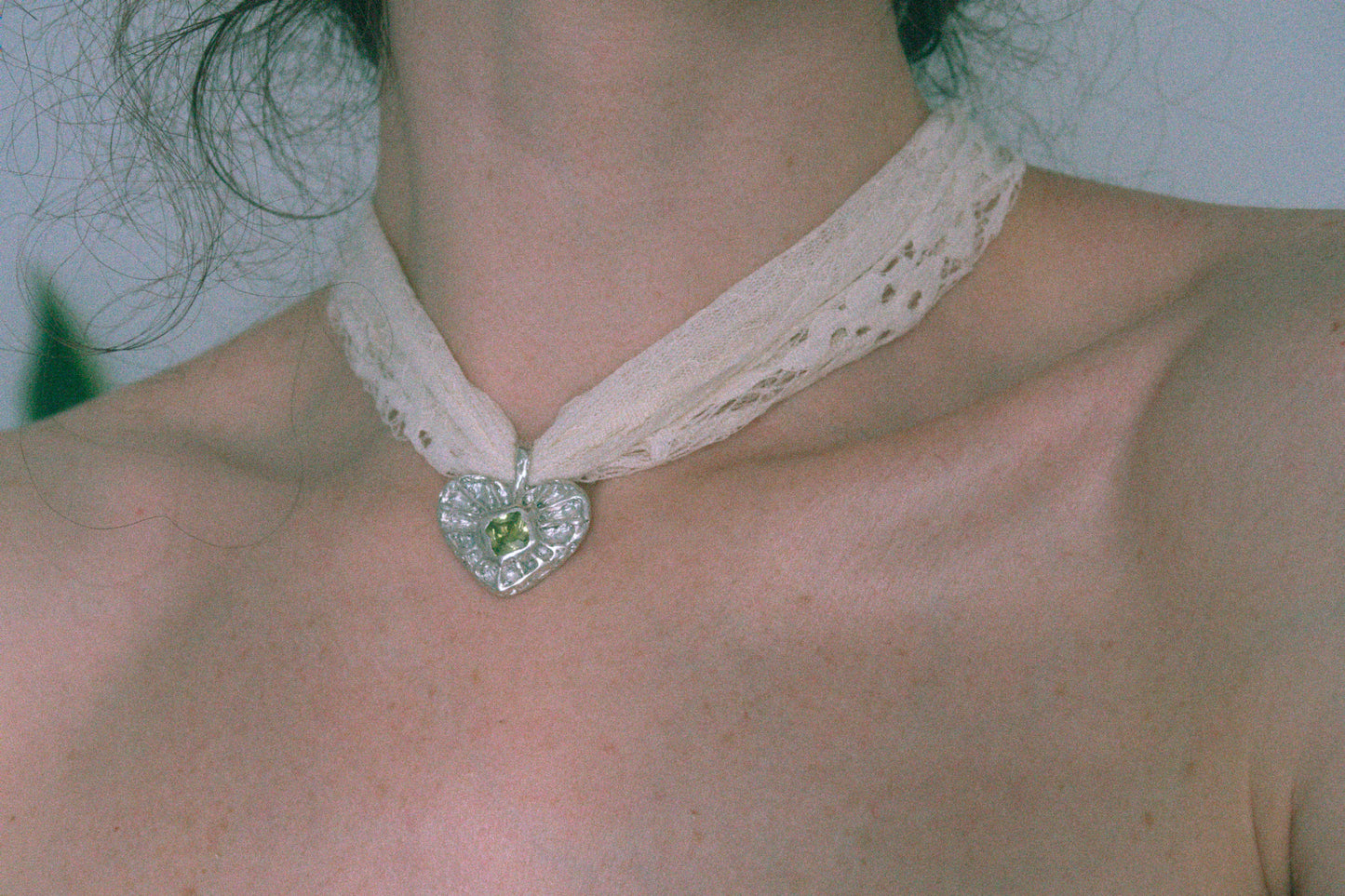 The Ivy Heart Pendant (No Chain Included)