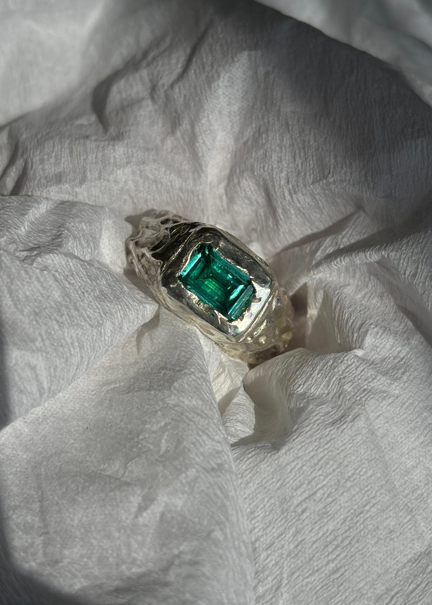 The Cathedral Moss Ring