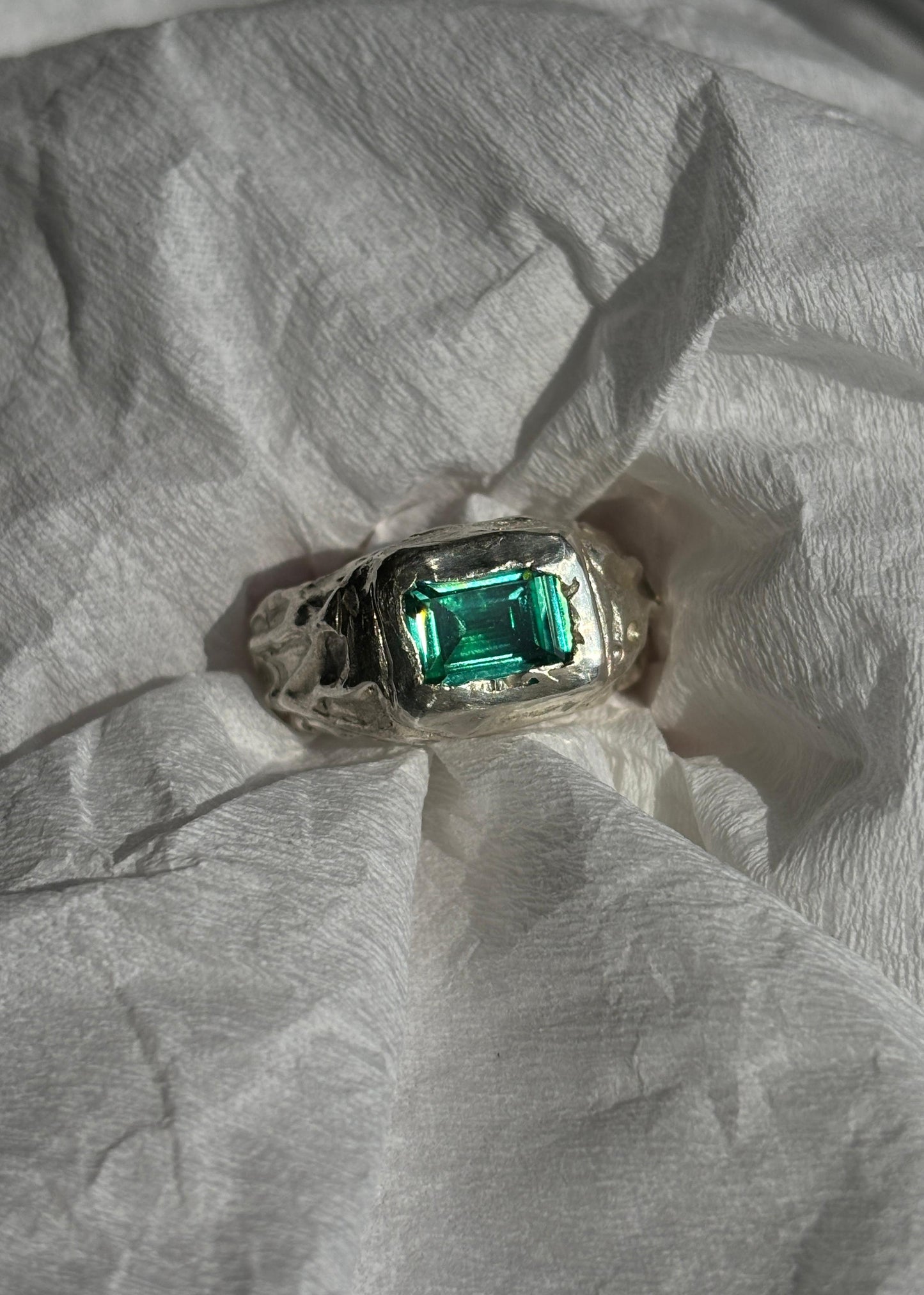 The Cathedral Moss Ring