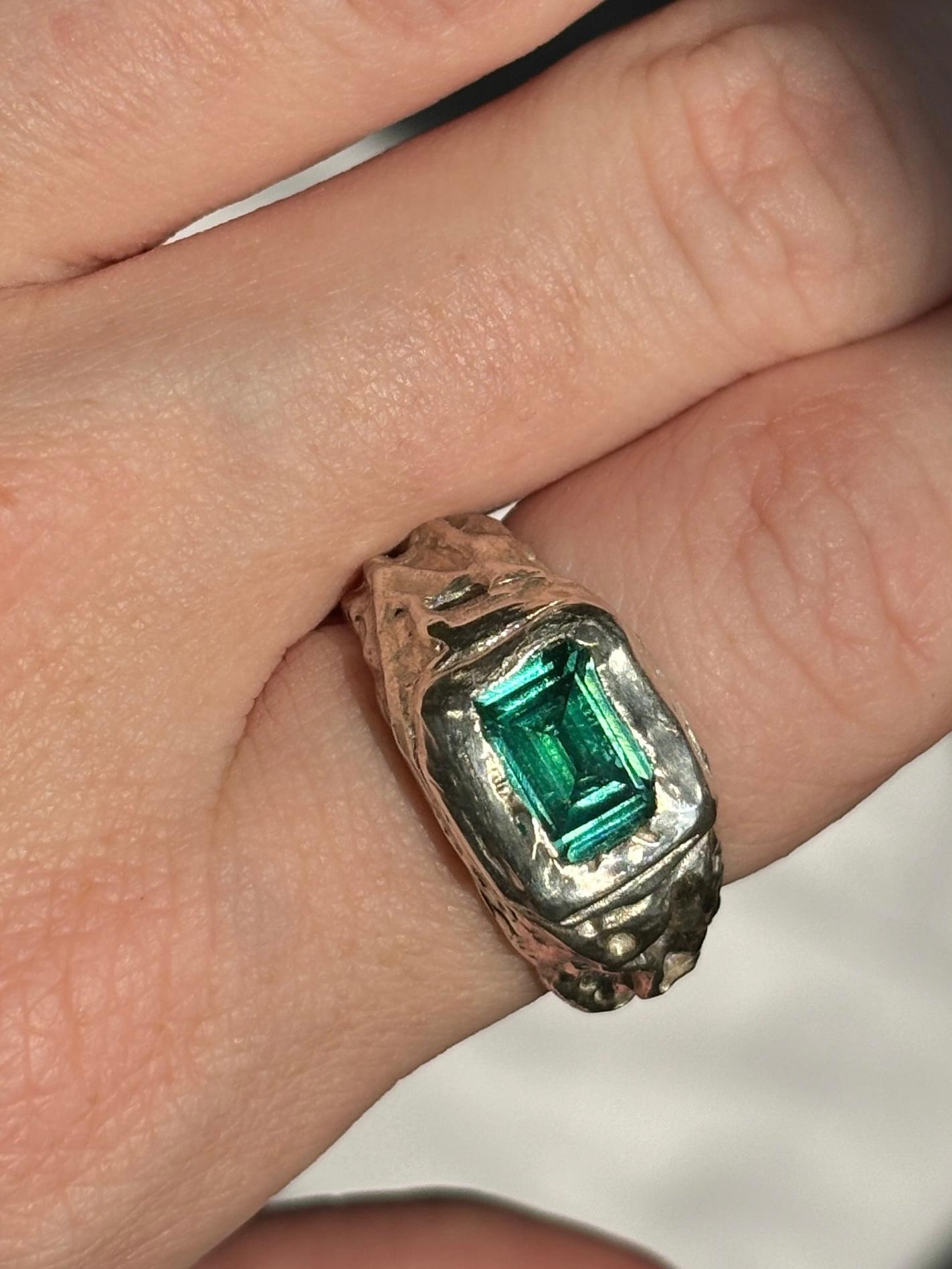 The Cathedral Moss Ring