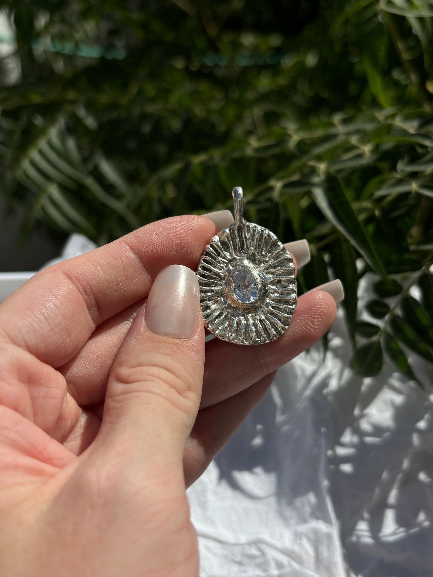 The Dandelion Pendant (No Chain Included)