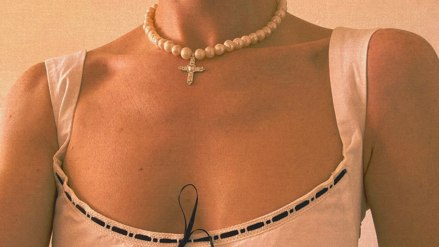The Sweetheart Cross Pendant Pre-Order (No Chain Included)