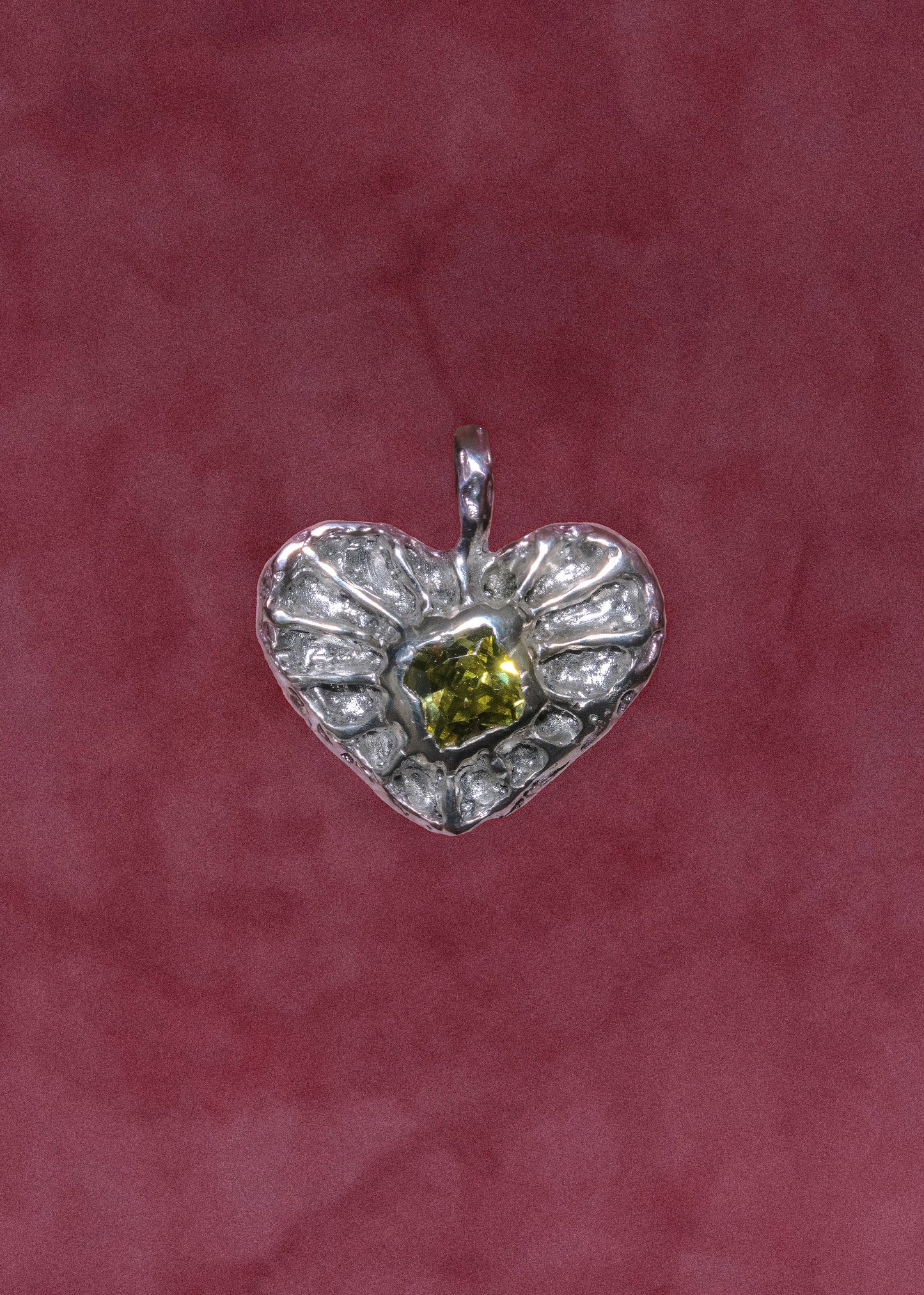 The Ivy Heart Pendant (No Chain Included)